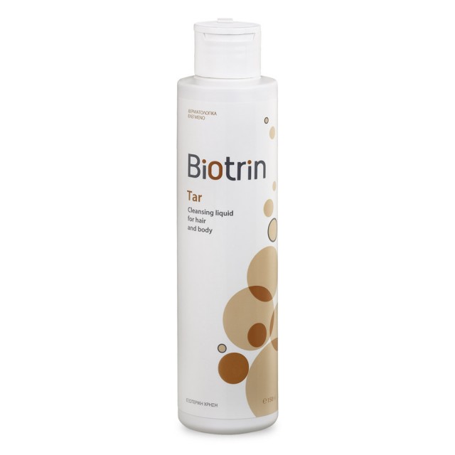 BIOTRIN Tar Cleansing Liquid for Hair and Body 150ML