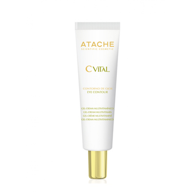 ATACHE C Vital Eye Serum 15ml Ενυδατική και αντιγηραντική φροντίδα γύρω από τα μάτια.