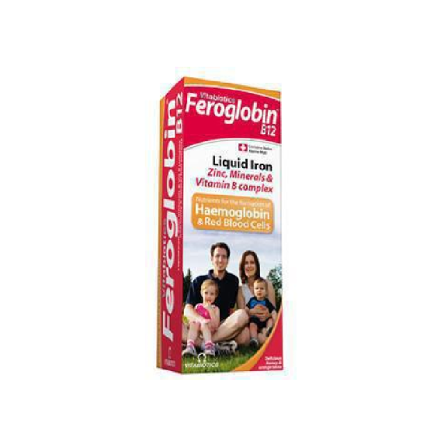 Vitabiotics FEROGLOBIN Β12 Liquid 200ml