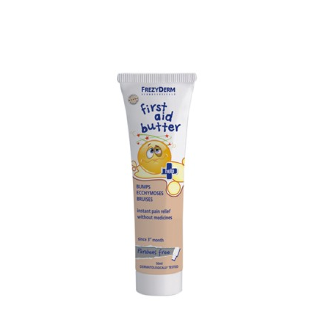 FREZYDERM FIRST AID BUTTER gel που αντιμετωπίζει μώλωπες  και χτυπήματα 50ml