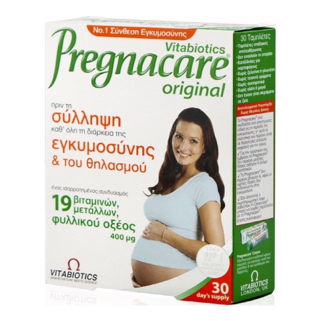 PREGNACARE 30 TABS