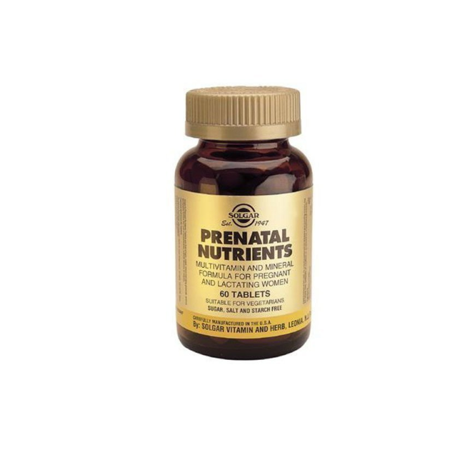 Solgar Prenatal Nutrients 60 ταμπλέτες