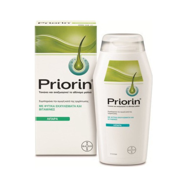  PRIORIN SHAMPOO ΛΙΠΑΡΑ 200ML