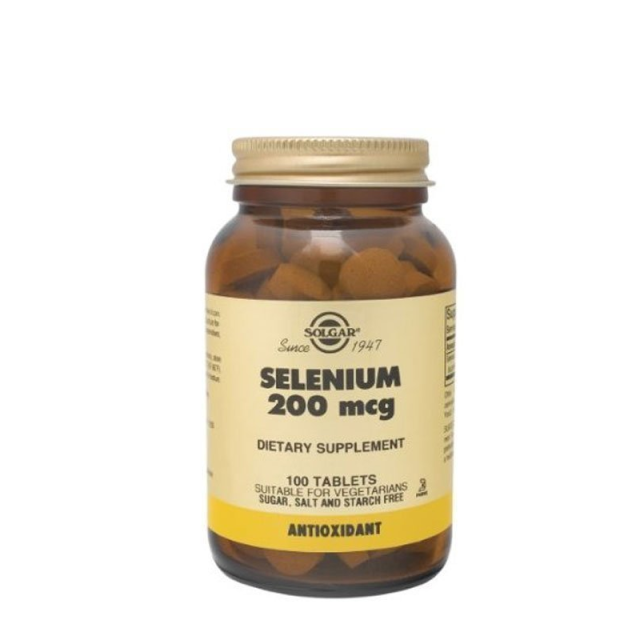 Solgar Selenium 200mcg 100 ταμπλέτες 