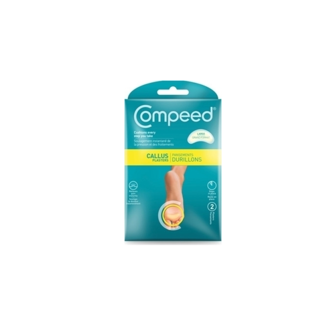 Compeed Επιθέματα Για Σκληρύνσεις Μεγάλα 2τμχ