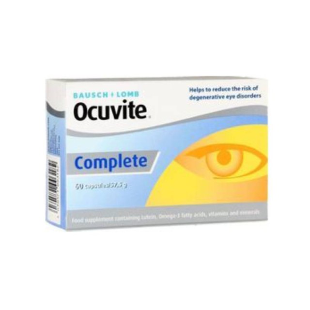 Bausch & Lomb Ocuvite Complete Caps 60 ταμπλέτες