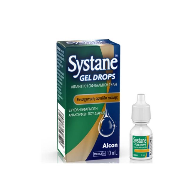 Systane Gel Drops Οφθαλμικές Σταγόνες για Ξηροφθαλμία 10ml
